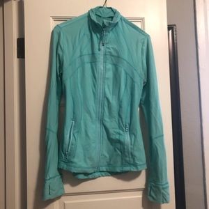 Lululemon Turquoisel Zip Up Hoodie